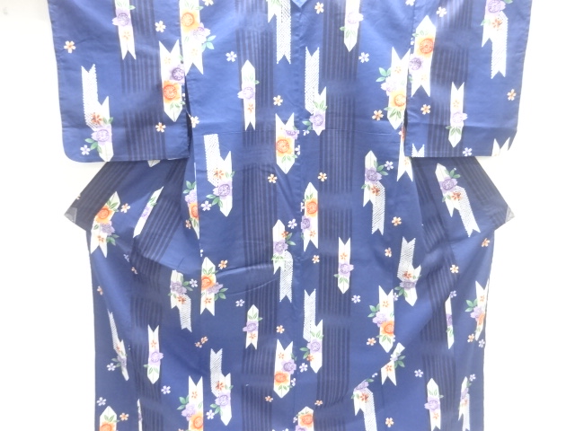 JAPANESE KIMONO / YUKATA / YABANE ARROW & SAKURA